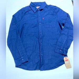 3 for $20 Levi's Blue Button-Up Shirt